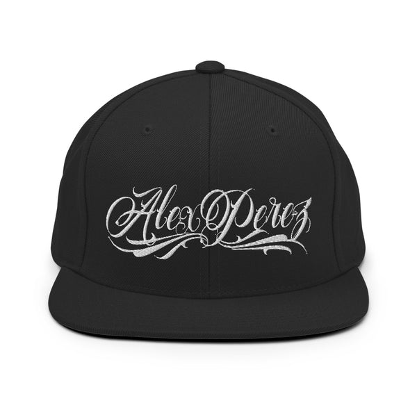 Alex Perez Snapback Hat - Black